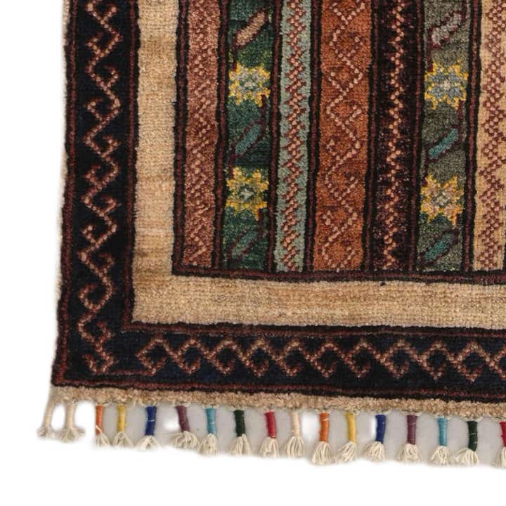 2' x 2' 11 Hand Knotted Kazak Rug