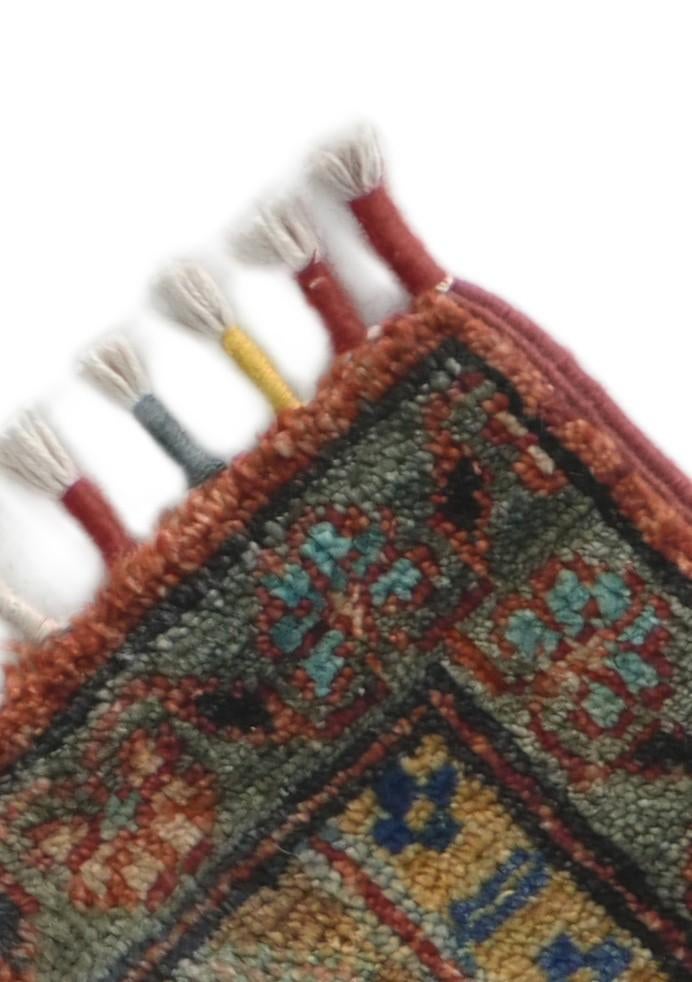 1' 8 x 3' 3 Hand Knotted Kazak Rug