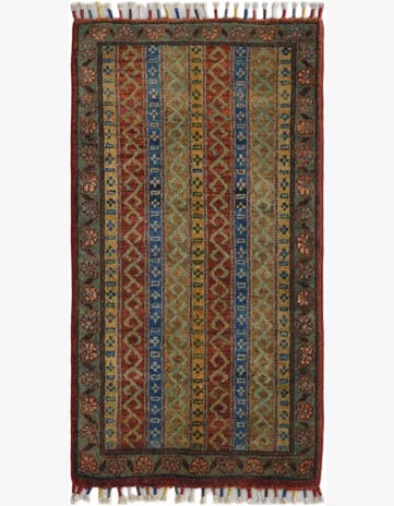 1' 8 x 3' 3 Hand Knotted Kazak Rug