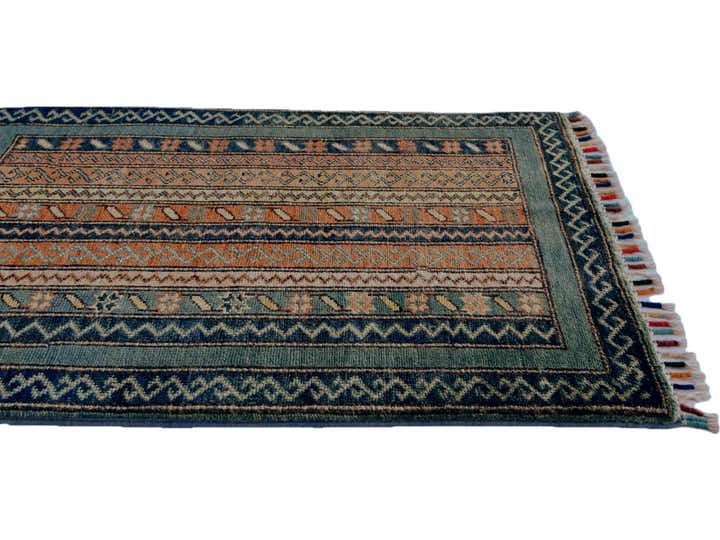 2' 1 x 2' 10 Hand Knotted Kazak Rug