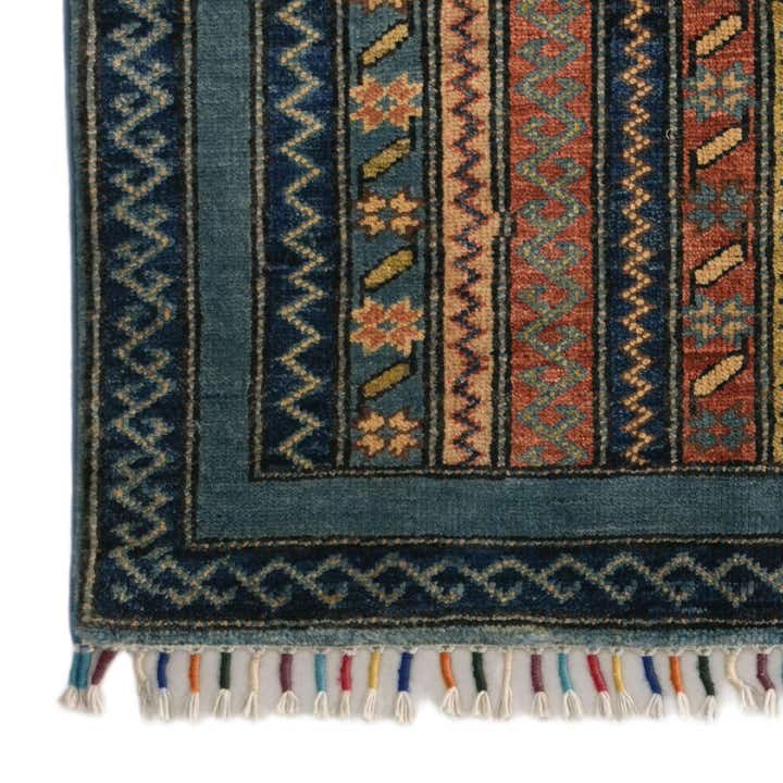 2' 1 x 2' 10 Hand Knotted Kazak Rug