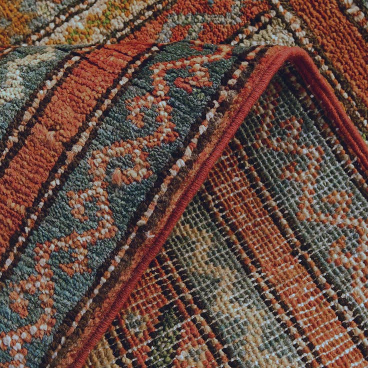 Detail image of 1' 10 x 3' Hand Knotted Kazak Rug