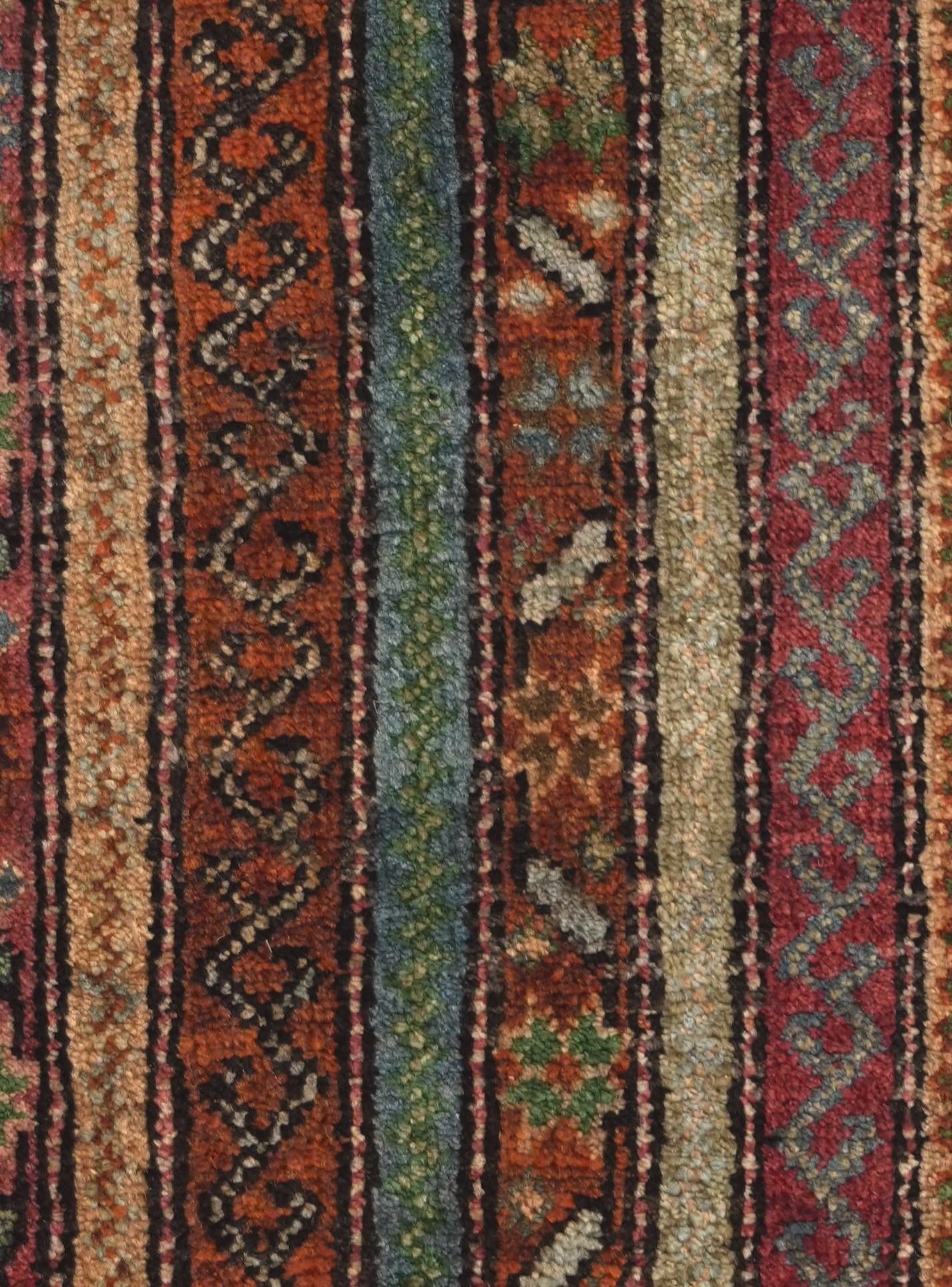 1' 10 x 3' Hand Knotted Kazak Rug