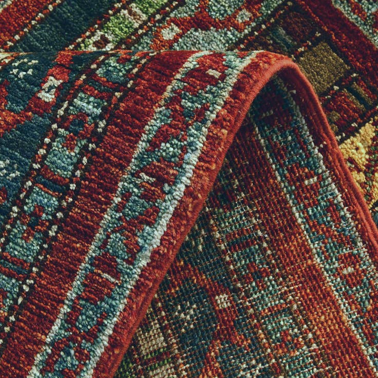 Detail image of 1' 8 x 3' 3 Hand Knotted Kazak Rug