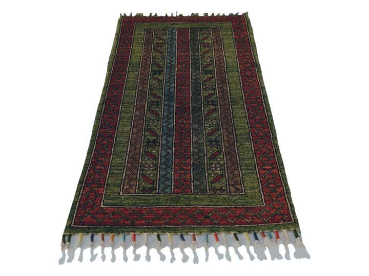 1' 8 x 3' 2 Hand Knotted Kazak Rug