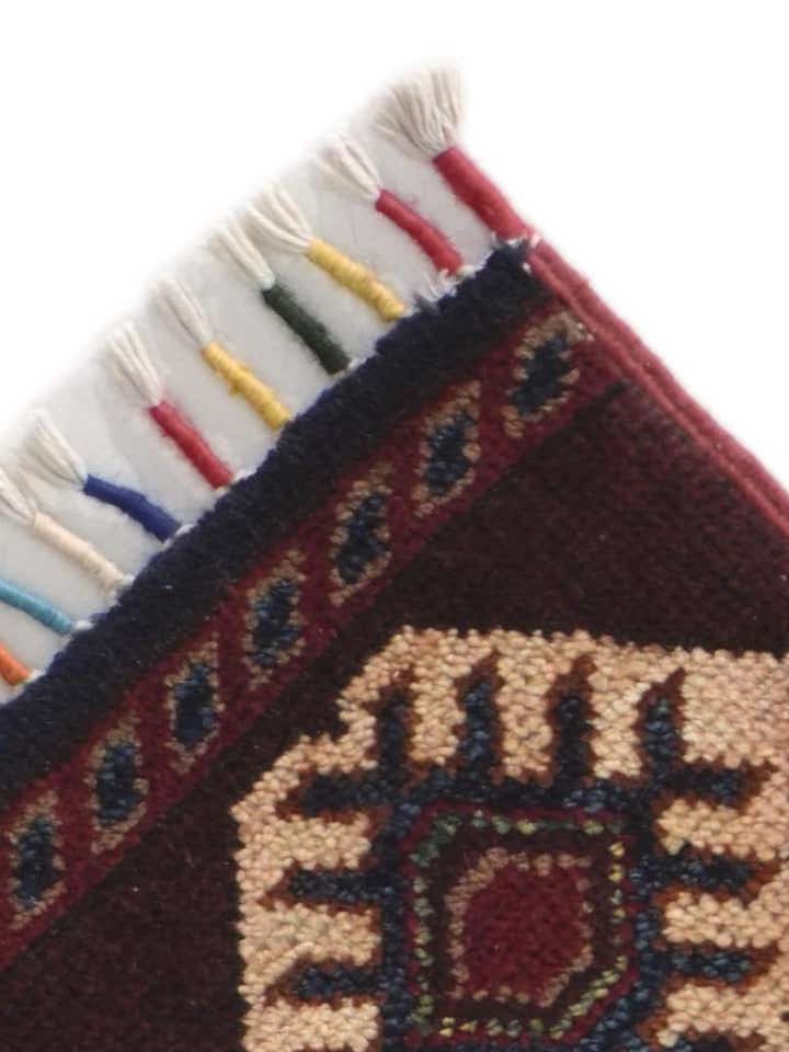 1' 10 x 3' 5 Hand Knotted Kazak Rug