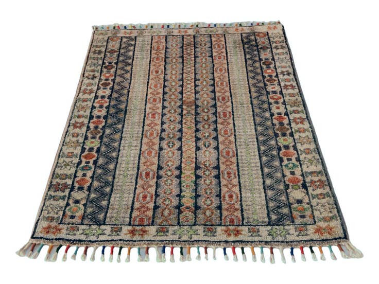 Detail image of 2' x 2' 11 Hand Knotted Kazak Rug