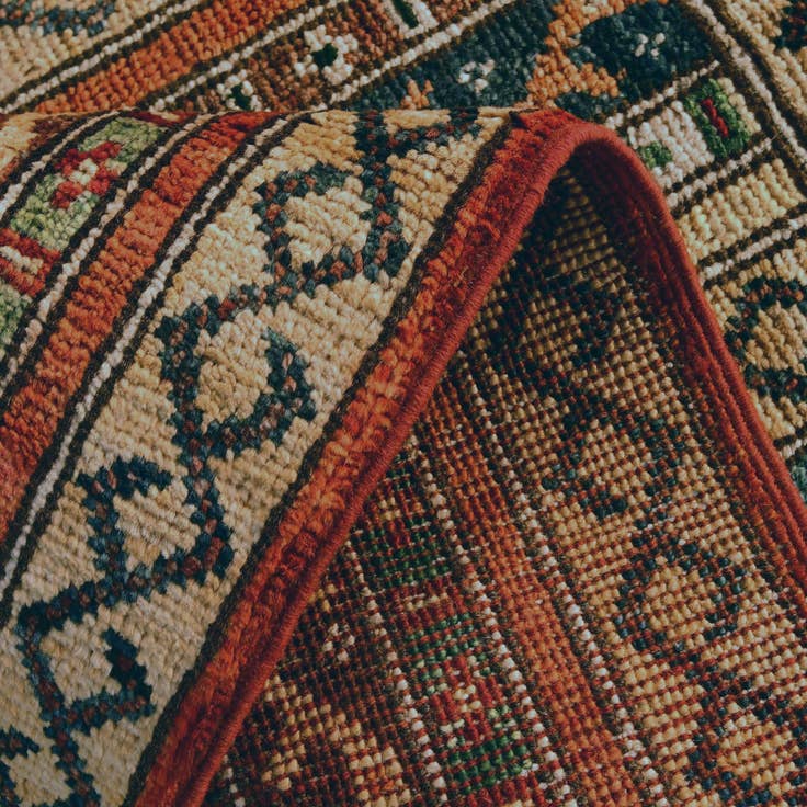 Detail image of 1' 8 x 3' 3 Hand Knotted Kazak Rug
