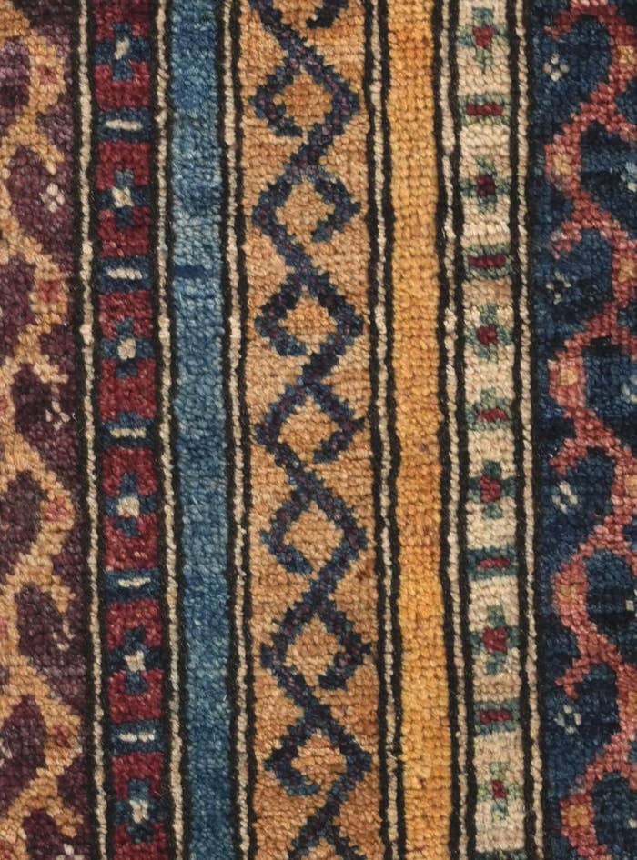 Detail image of 1' 8 x 3' 3 Hand Knotted Kazak Rug