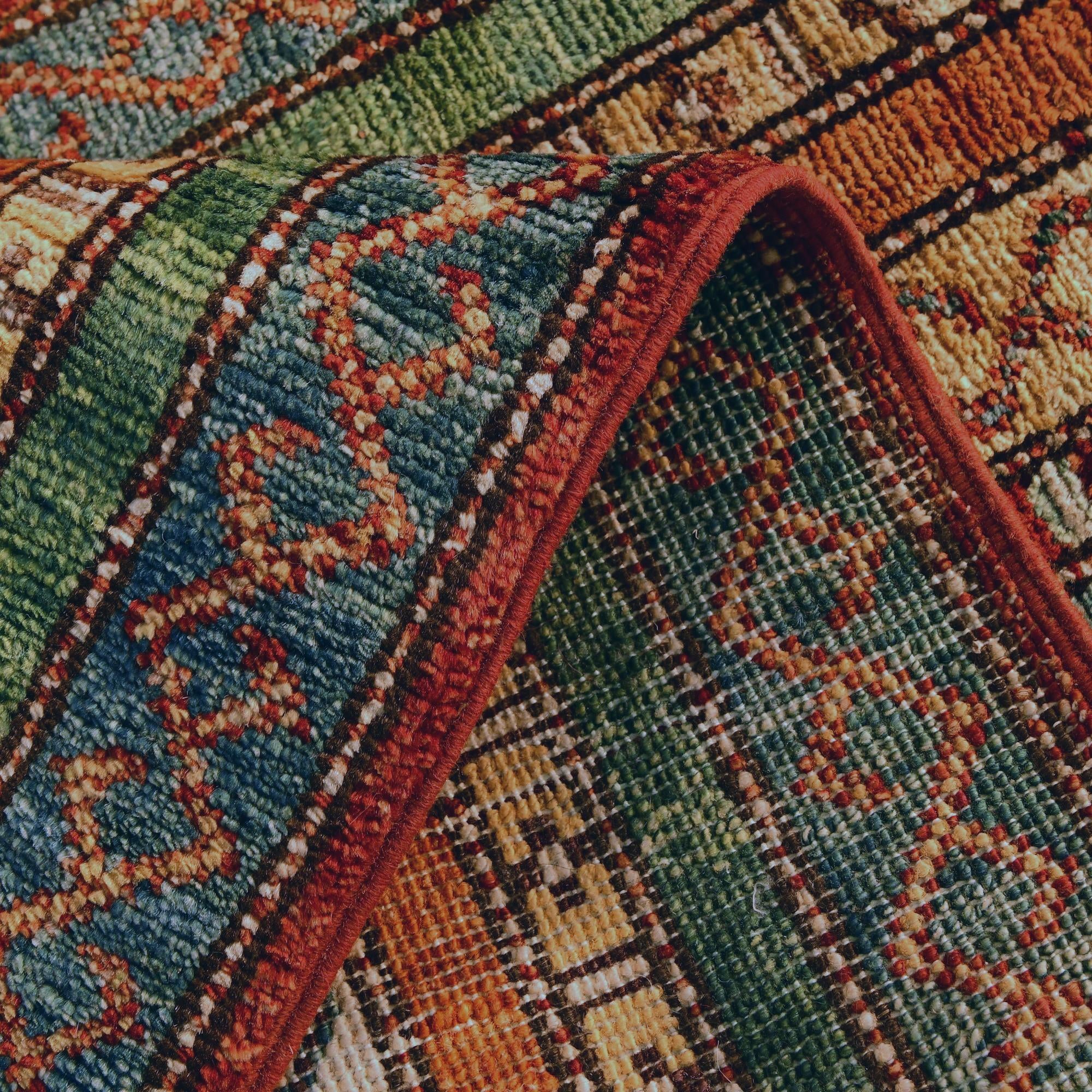 1' 7 x 3' 3 Hand Knotted Kazak Rug