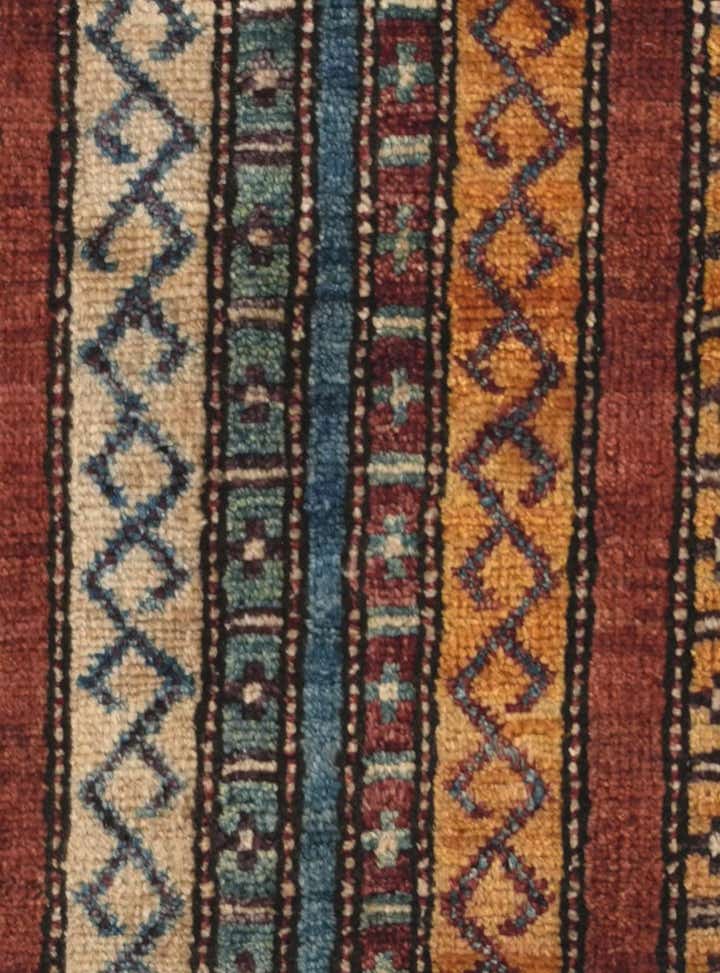 1' 7 x 3' 3 Hand Knotted Kazak Rug