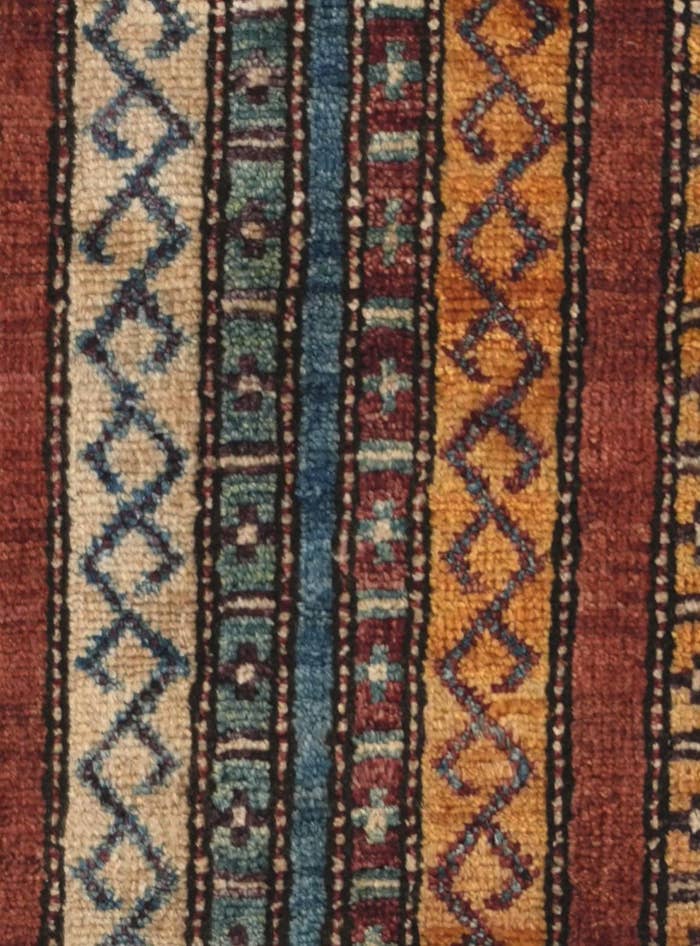 Detail image of 1' 7 x 3' 3 Hand Knotted Kazak Rug