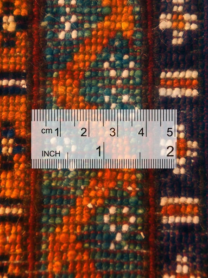 Detail image of 1' 8 x 3' 3 Hand Knotted Kazak Rug