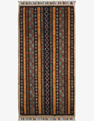 1' 8 x 3' 3 Hand Knotted Kazak Rug