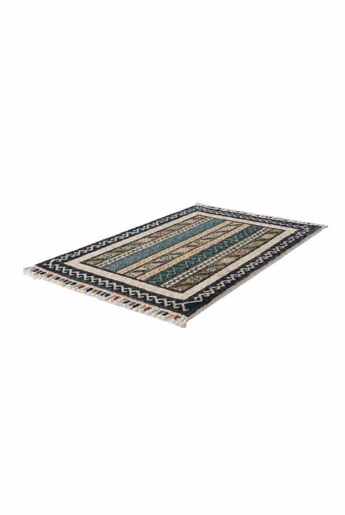 2' x 2' 10 Hand Knotted Kazak Rug