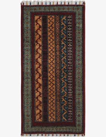 1' 6 x 3' 2 Hand Knotted Kazak Rug