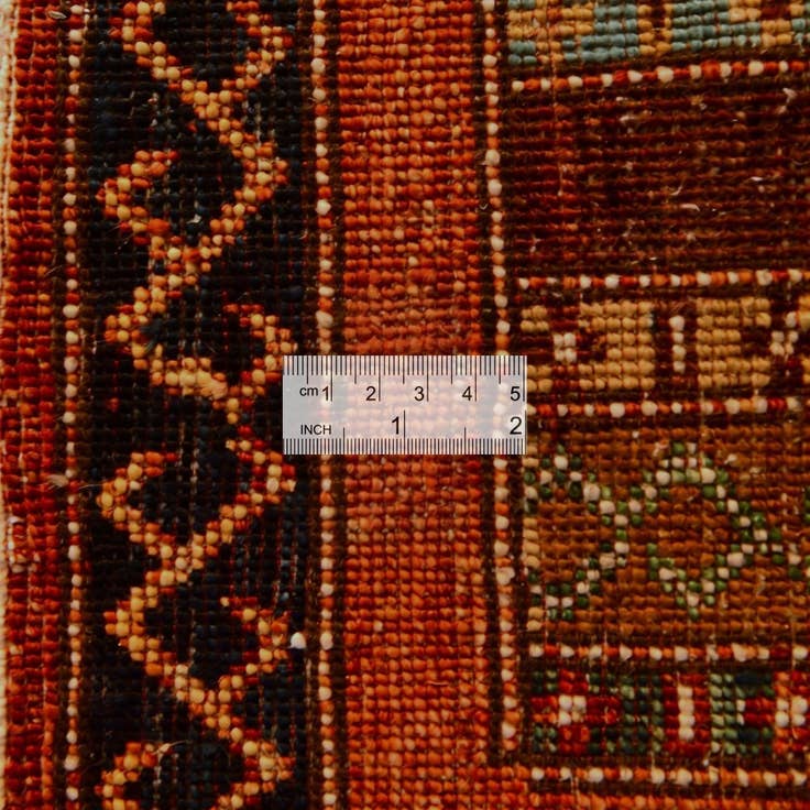 Detail image of 1' 7 x 3' 3 Hand Knotted Kazak Rug