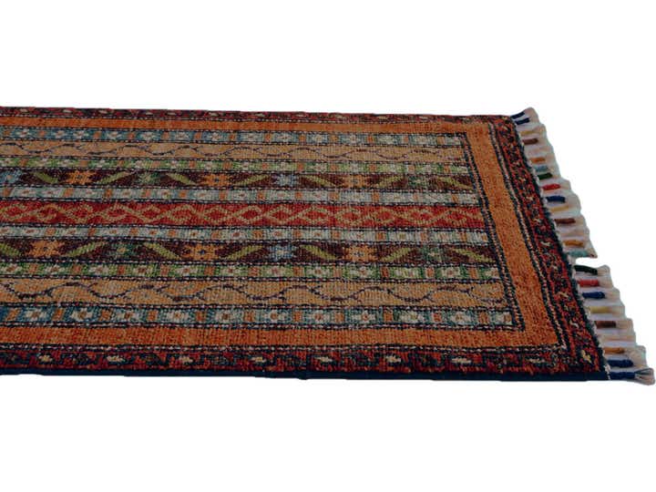1' 8 x 3' 4 Hand Knotted Kazak Rug