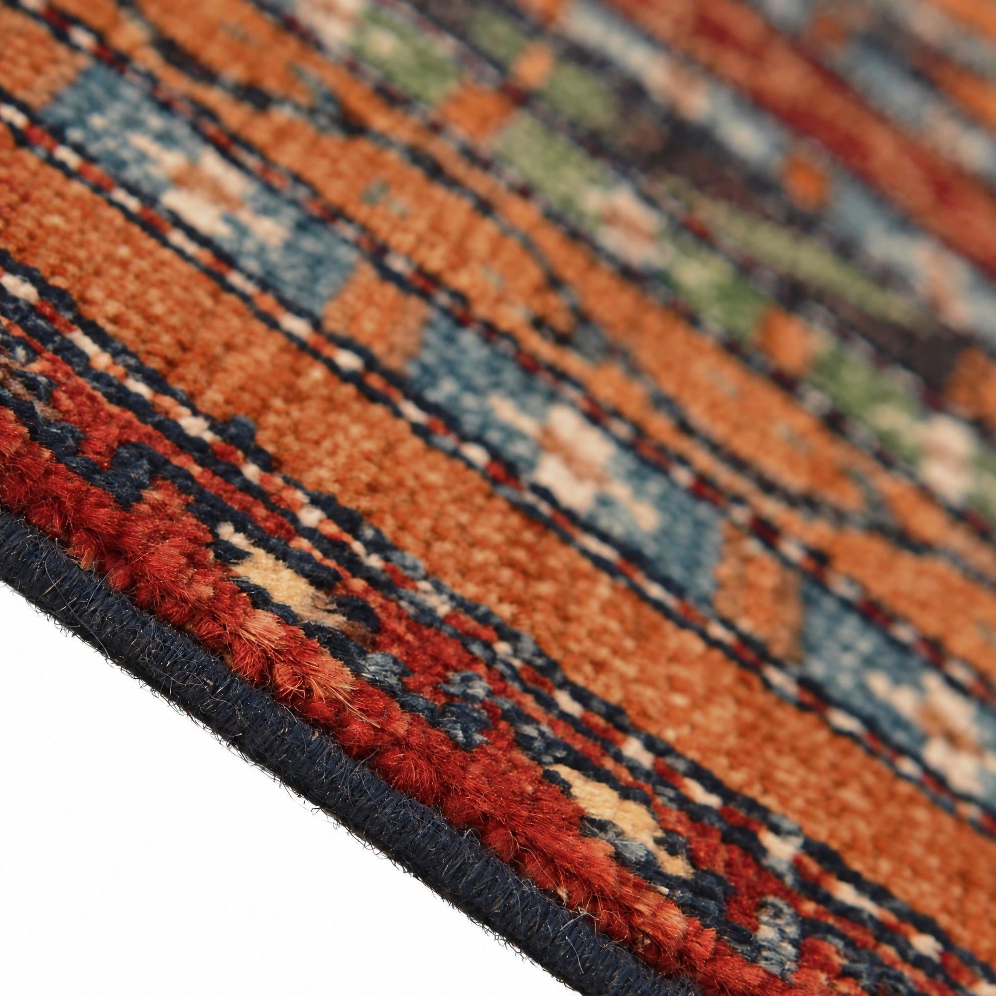50cm x 100cm Hand Knotted Kazak Rug