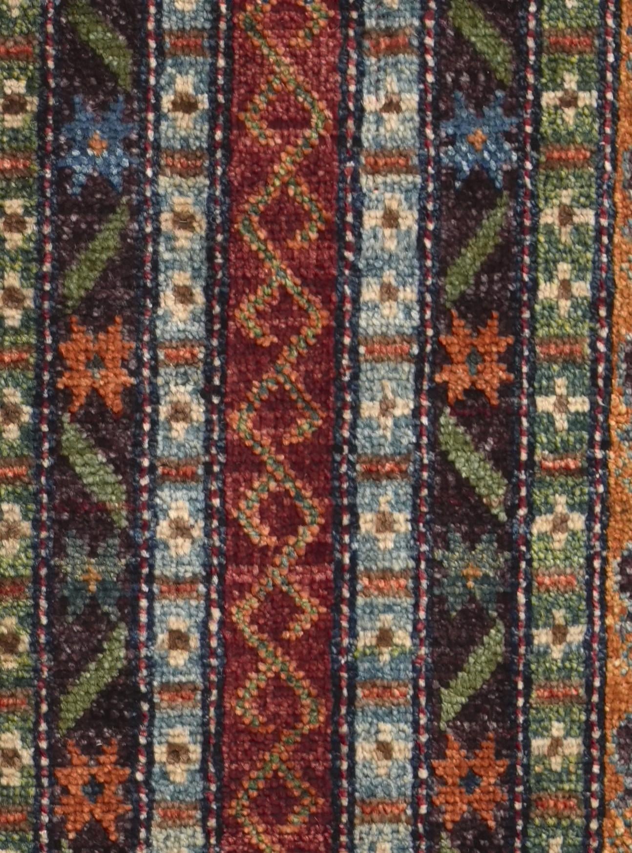 1' 8 x 3' 4 Hand Knotted Kazak Rug