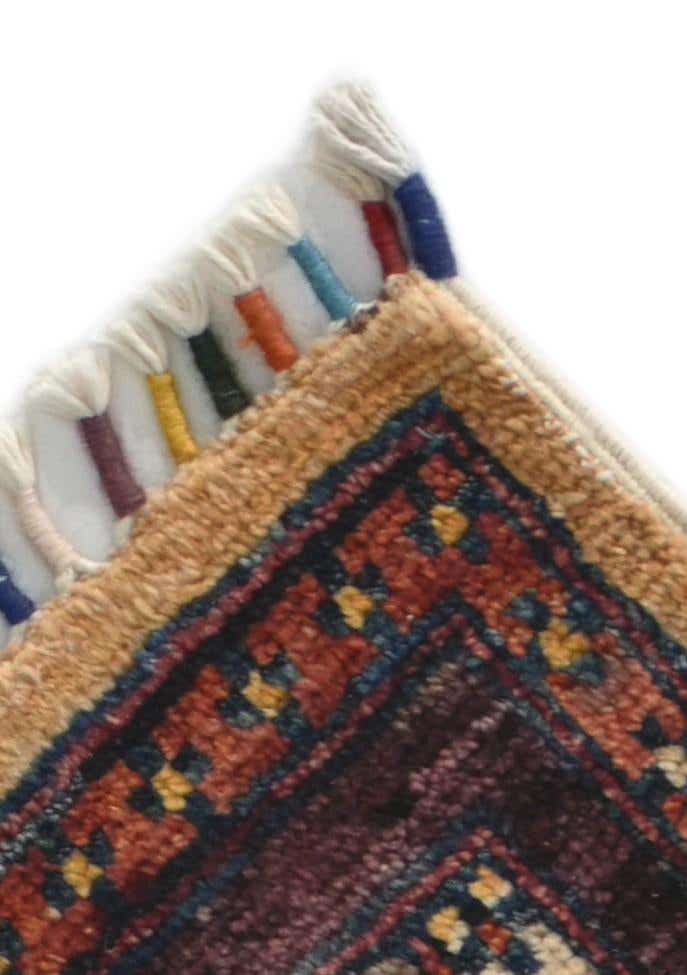 1' 8 x 3' 3 Hand Knotted Kazak Rug
