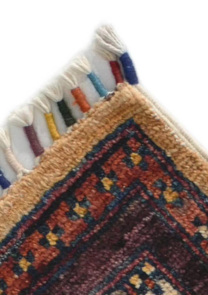 Detail image of 1' 8 x 3' 3 Hand Knotted Kazak Rug