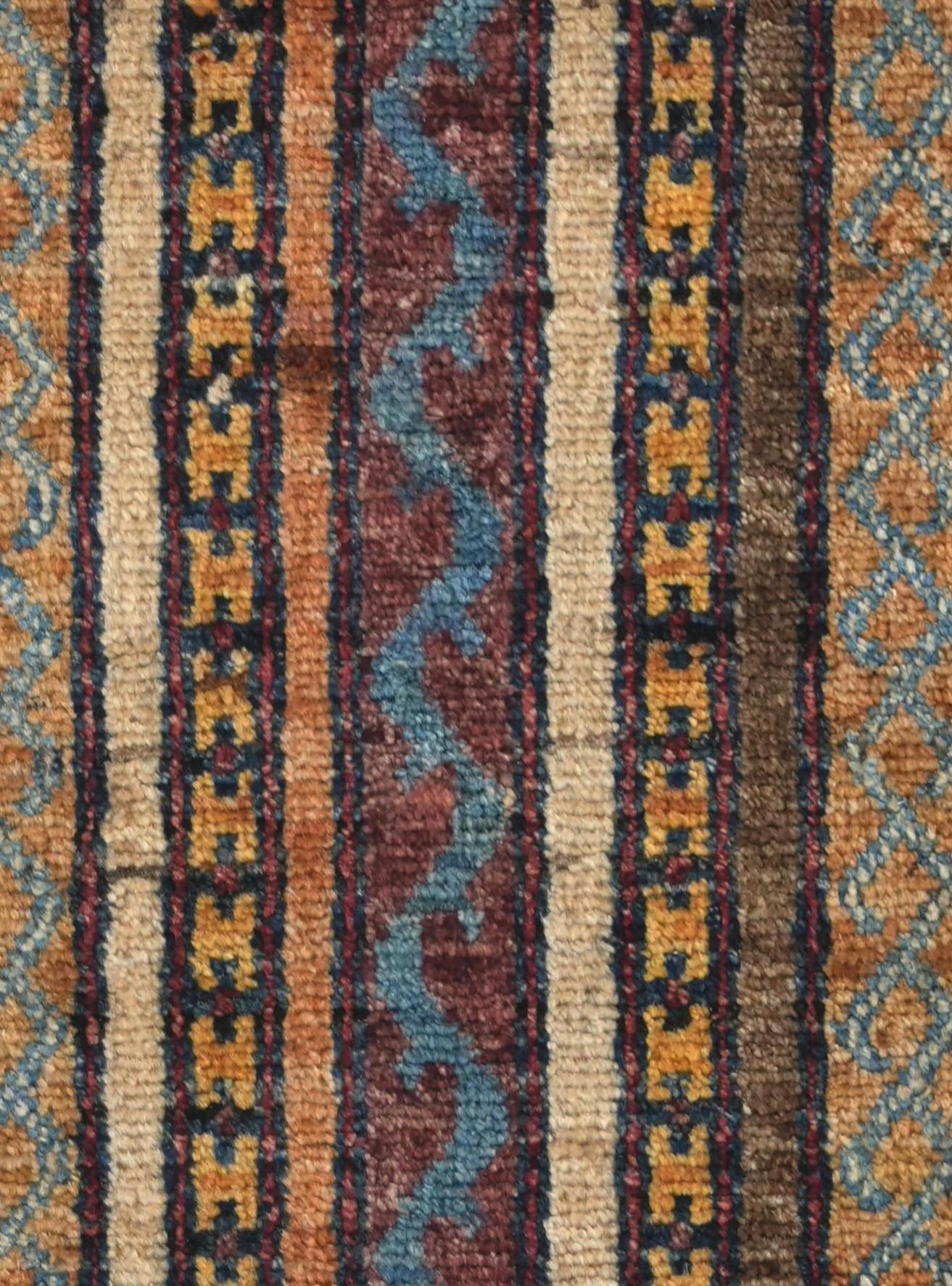 1' 8 x 3' 3 Hand Knotted Kazak Rug