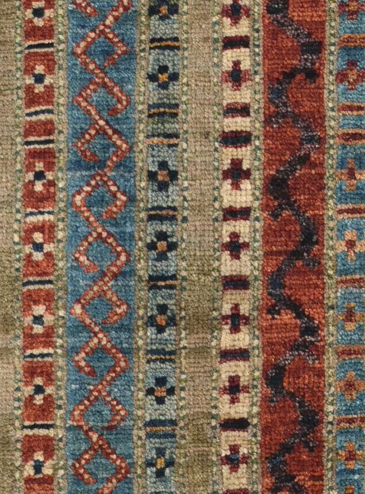 1' 7 x 3' 3 Hand Knotted Kazak Rug