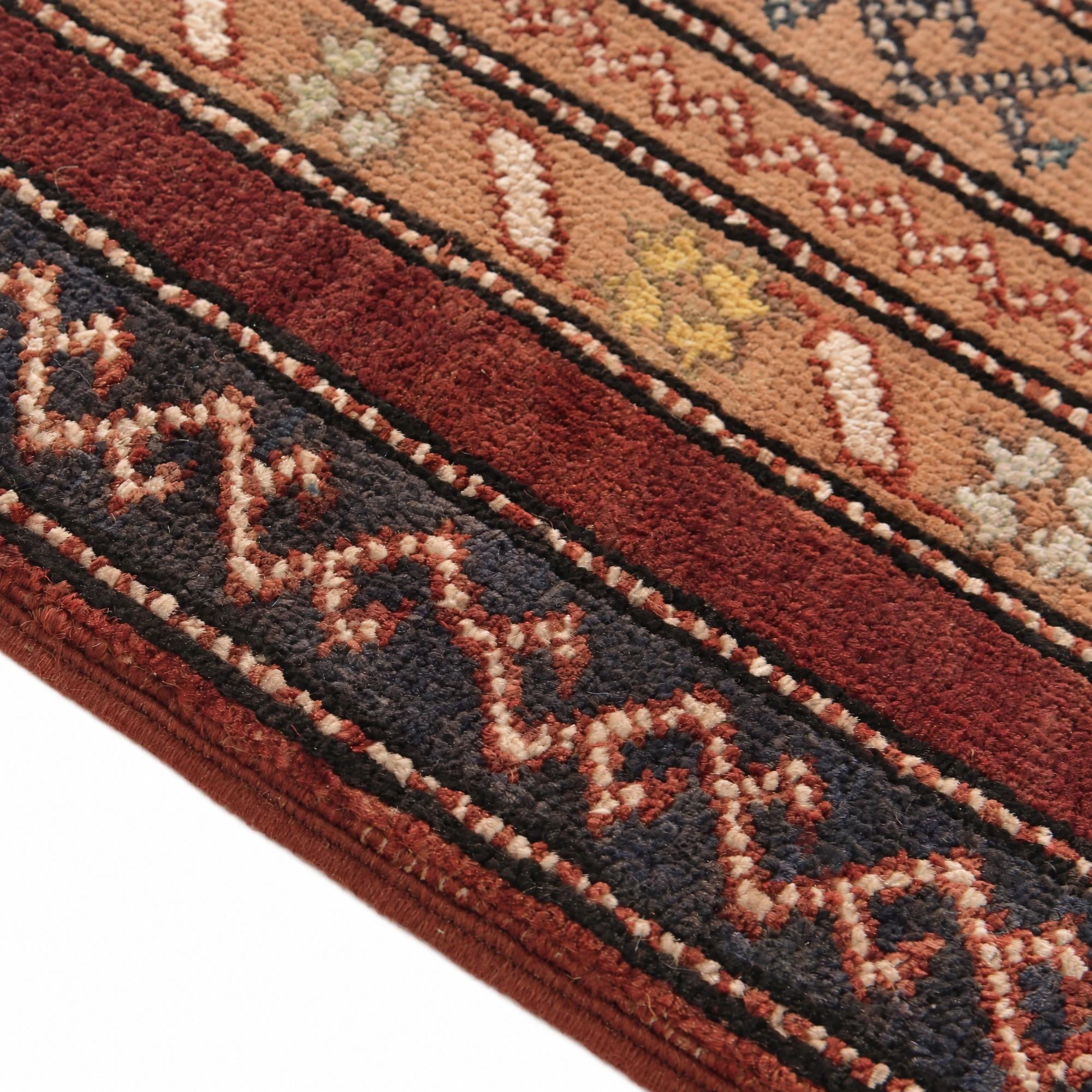 60cm x 85cm Noué main Kazak Tapis