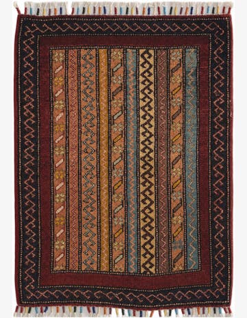 2' x 2' 9 Hand Knotted Kazak Rug