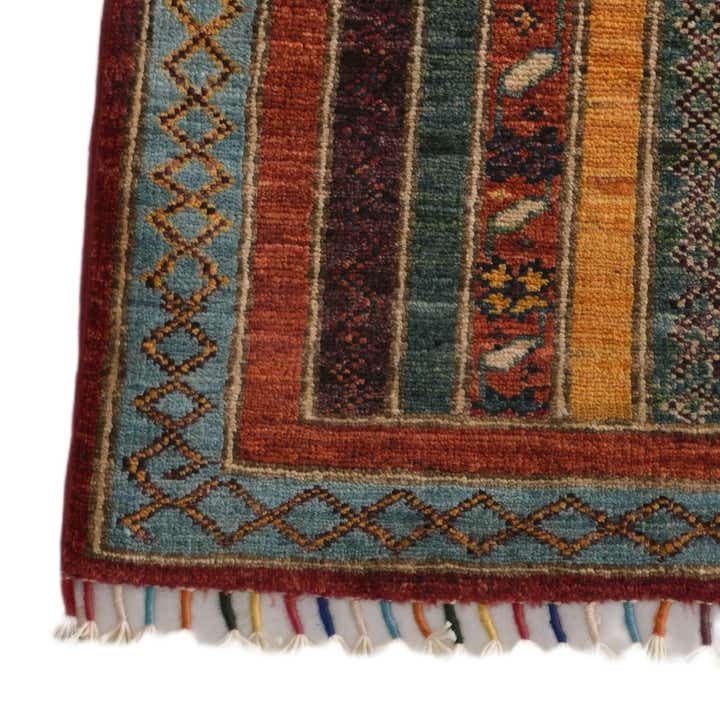 1' 8 x 3' 4 Hand Knotted Kazak Rug