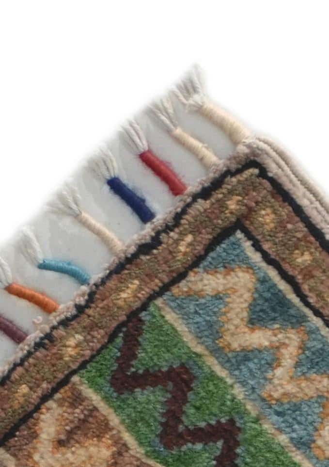 1' 8 x 3' 1 Hand Knotted Kazak Rug