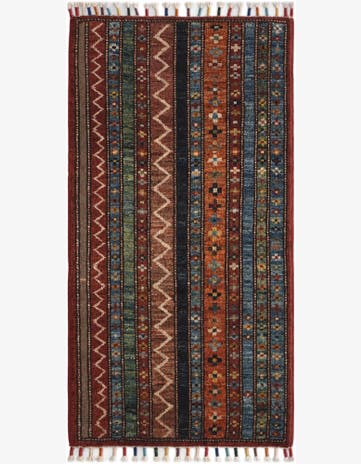 1' 8 x 3' 4 Hand Knotted Kazak Rug