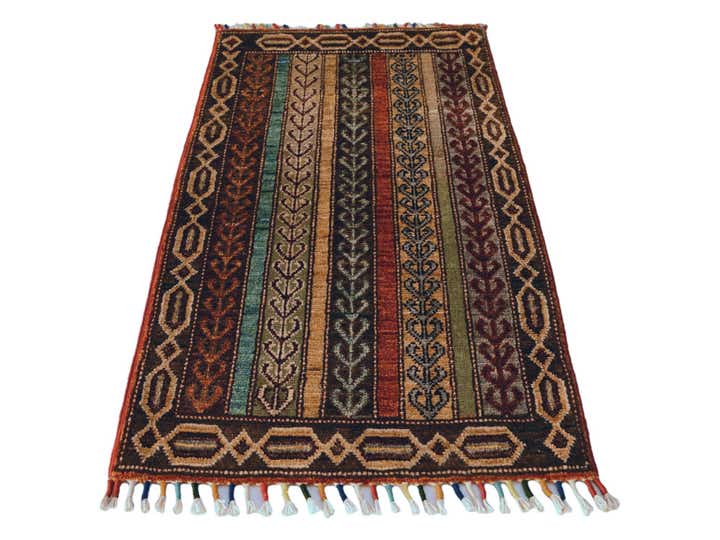 1' 8 x 3' 3 Hand Knotted Kazak Rug