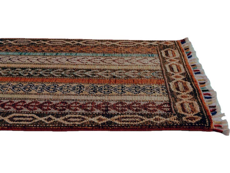 Detail image of 1' 8 x 3' 3 Hand Knotted Kazak Rug