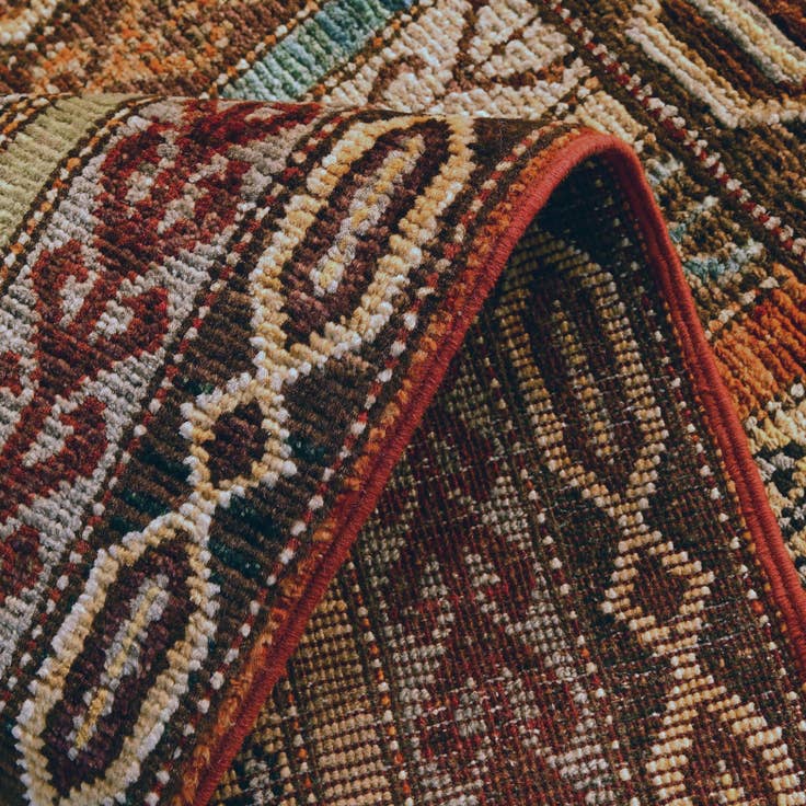 Detail image of 1' 8 x 3' 3 Hand Knotted Kazak Rug