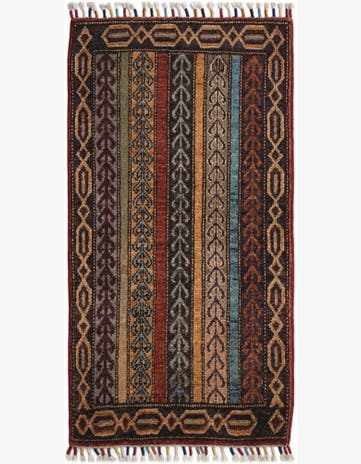 1' 8 x 3' 3 Hand Knotted Kazak Rug