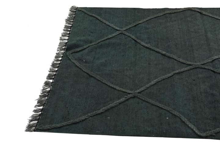 3' 5 x 4' 11 Hand Woven Kilim Modern Wool Rug