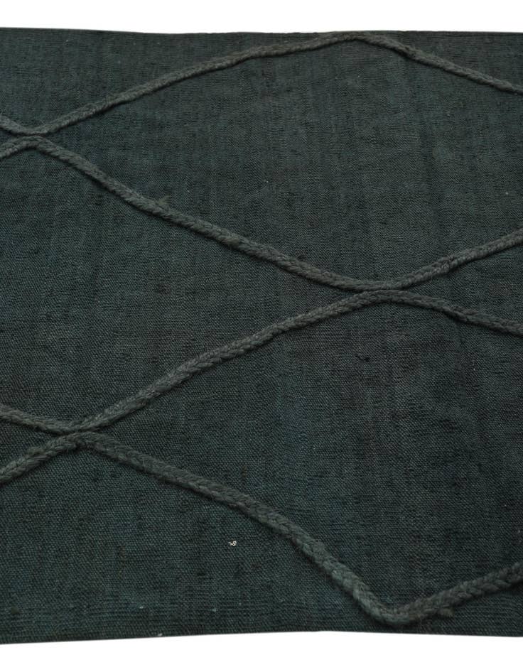 Detail image of 3' 5 x 4' 11  Hand Woven Kilim Modern Wool Rug