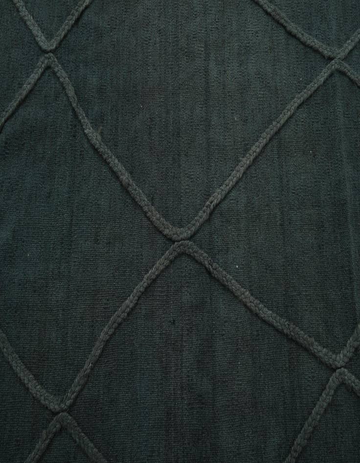 Detail image of 3' 5 x 4' 11  Hand Woven Kilim Modern Wool Rug