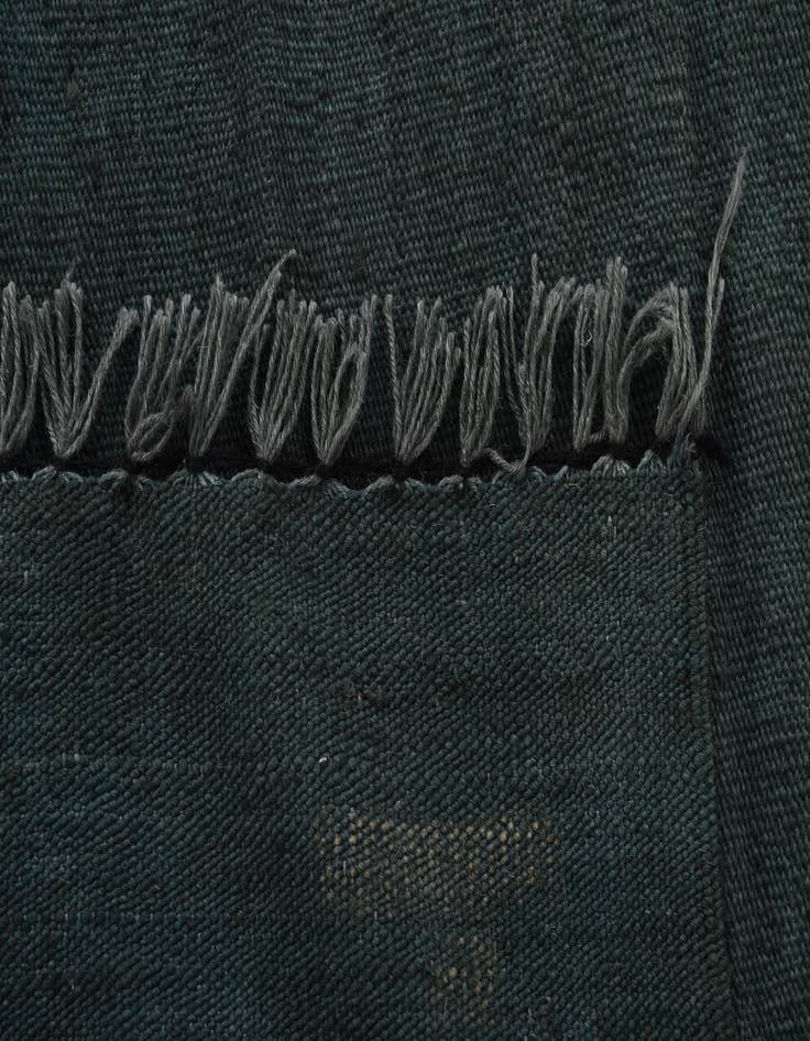 Detail image of 3' 5 x 4' 11  Hand Woven Kilim Modern Wool Rug