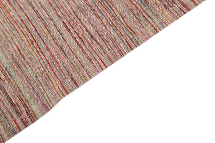 5' 2 x 8' 1 Hand Woven Kilim Modern Wool Rug