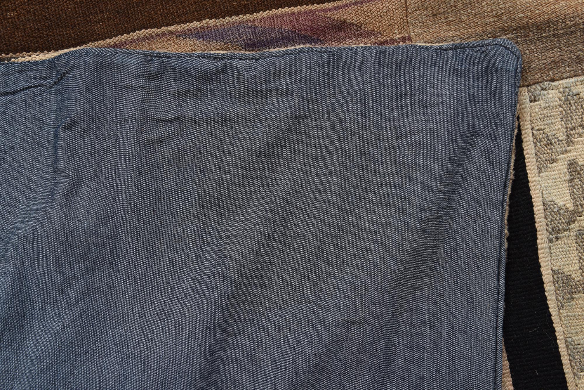 5' 6 x 8' 1 Hand Woven Kilim Patchwork Wool Rug