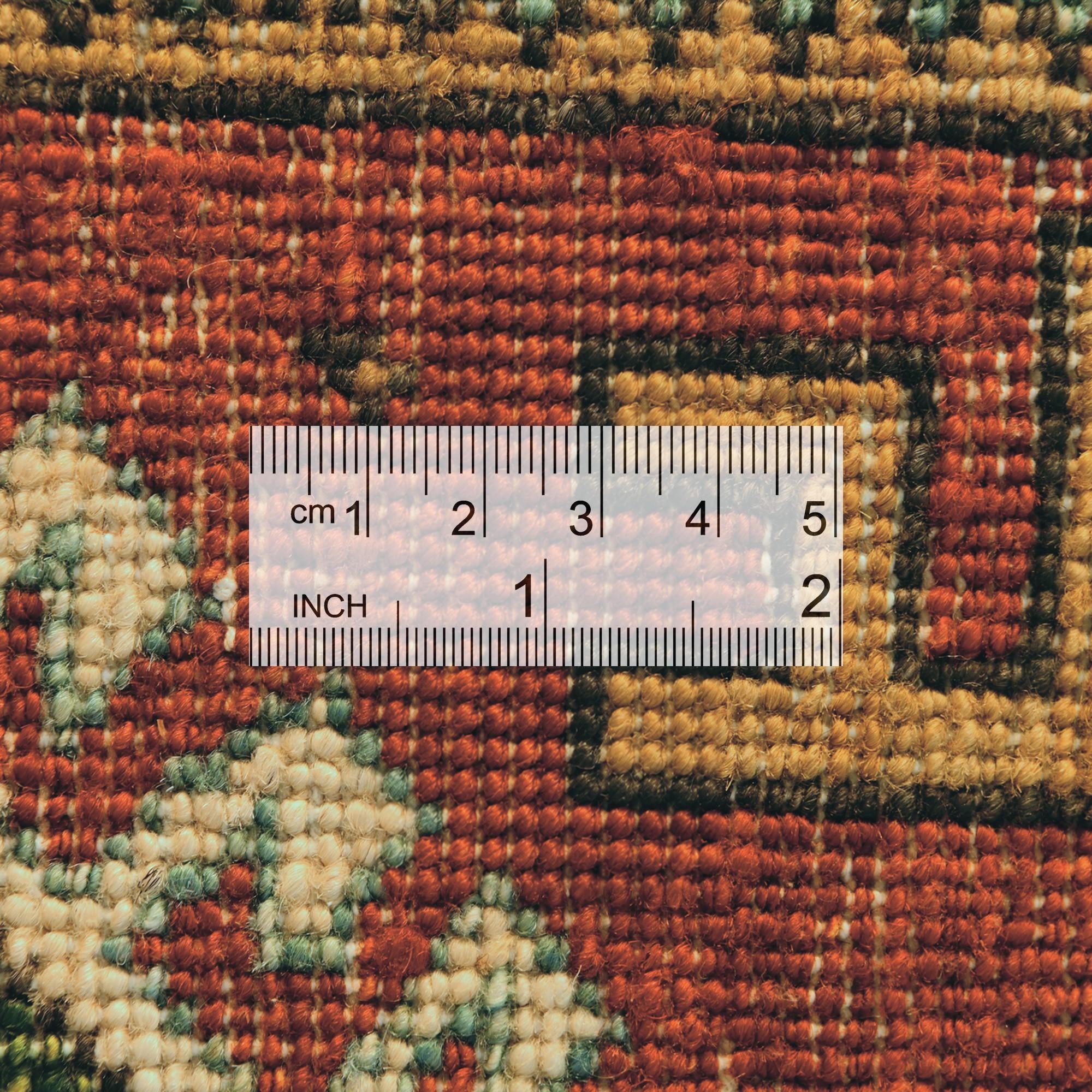 8' x 9' 6 Hand Knotted Kunduz Rug