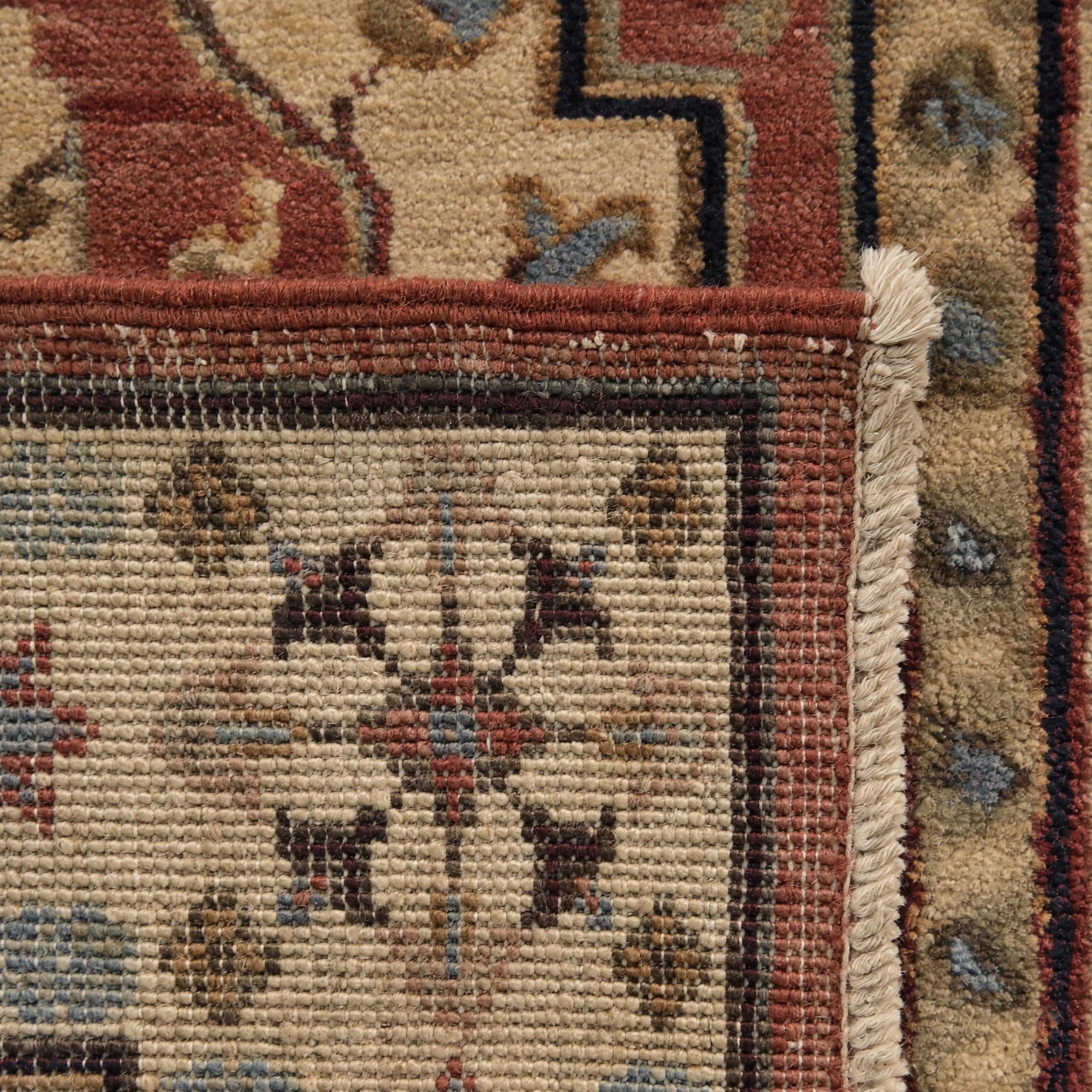 80cm x 120cm Hand Knotted Mamluk Ziegler Rug