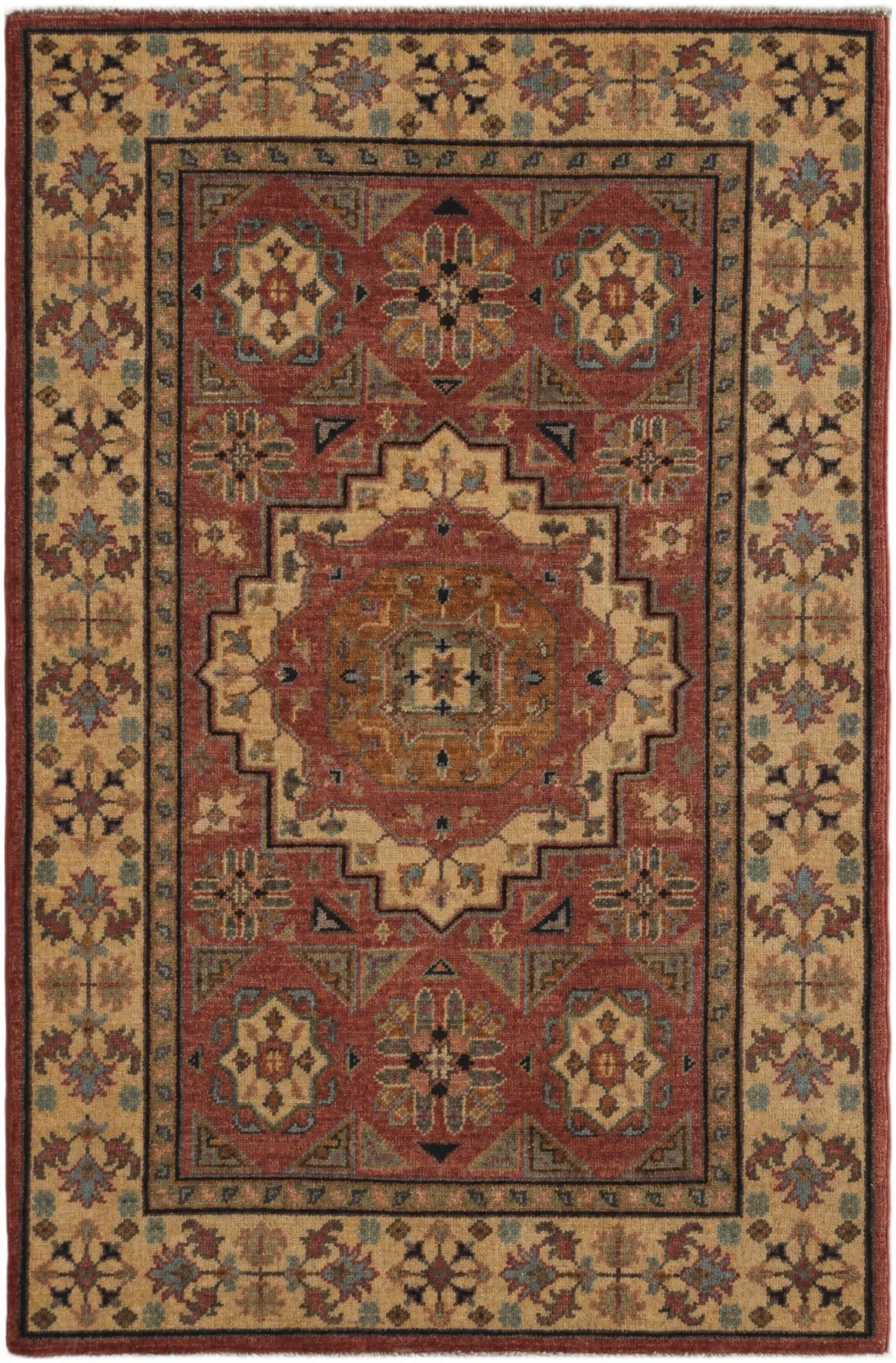 2' 7 x 3' 11 Hand Knotted Mamluk Ziegler Rug
