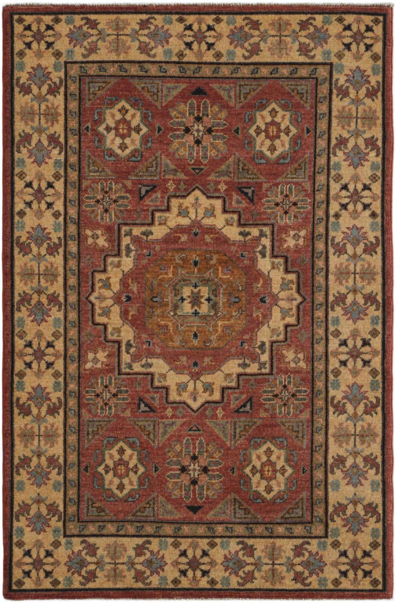 2' 7 x 3' 11 Hand Knotted Mamluk Ziegler Rug