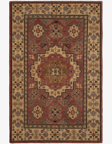 2' 7 x 3' 11 Hand Knotted Mamluk Ziegler Rug