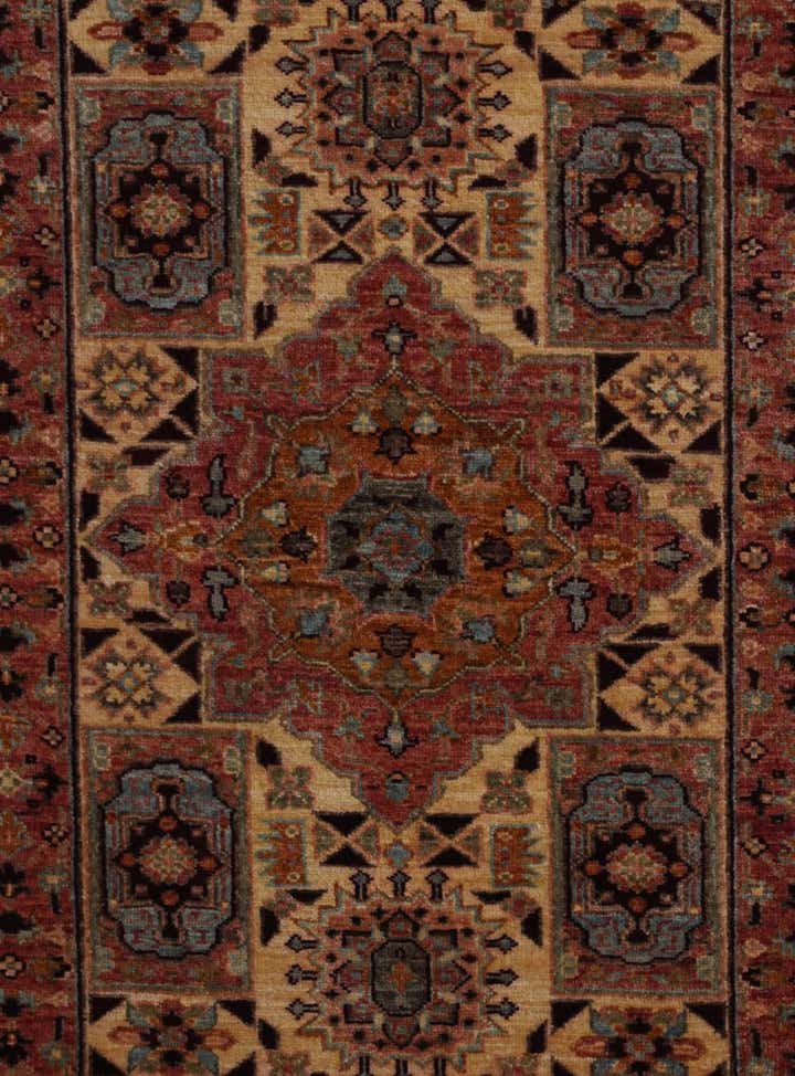 2' 6 x 3' 8 Hand Knotted Mamluk Ziegler Rug