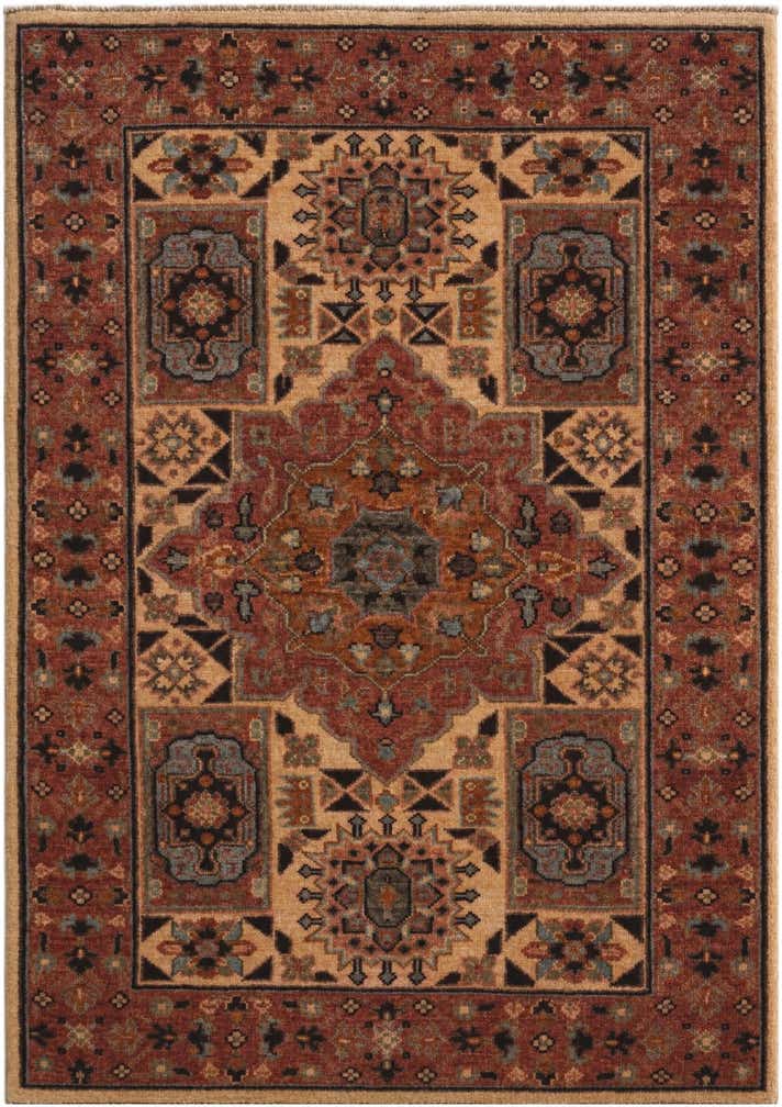 2' 6 x 3' 8 Hand Knotted Mamluk Ziegler Rug